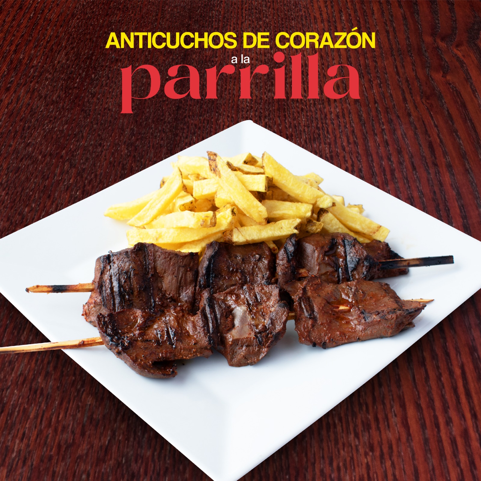 Anticuchos de corazón